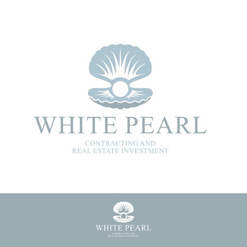 White Pearl Real Estate Investment Logo & hosted website contest