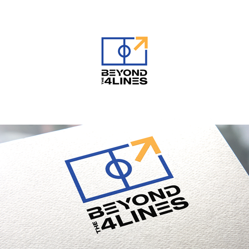 "Beyond the 4 lines" winning Logo & brand guide