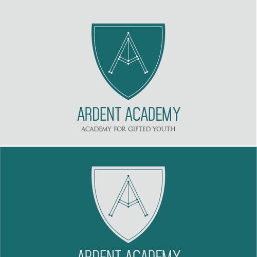 Create a new logo for Ardent Academy, a K-12 STEM education startup (science, technology, engineering and math) Design réalisé par bravoboy