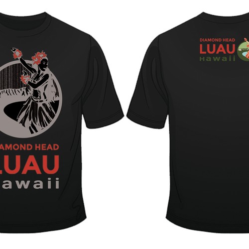 Create A Shirt Souvenir For The Hottest Luau In Hawaii Design by iMAGIngarCh+