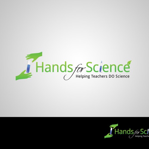 Create the next logo for Hands-for-Science Design by maulinC