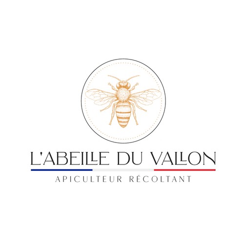 logo for passionate beekeeper Design by MO.Shaheen