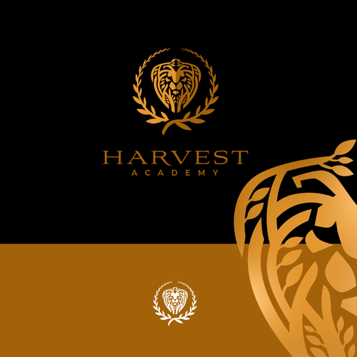 Harvest Academy Lions Mascot Design by kil_pixel