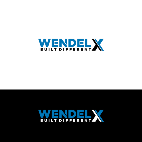 Luxury Logo Design for Wendel X — A Premium Construction Brand Built Different Design by RedvyCreative
