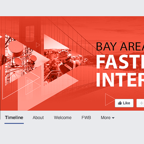 Custom Facebook Cover for High-Speed Internet Company Design by creative²