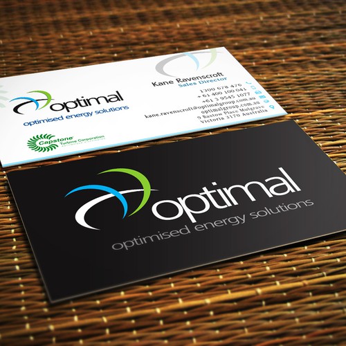 Create new business cards for Optimal Group Réalisé par Creative Catcher