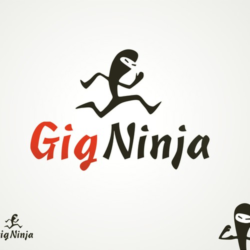GigNinja! Logo-Mascot Needed - Draw Us a Ninja デザイン by Ricoo