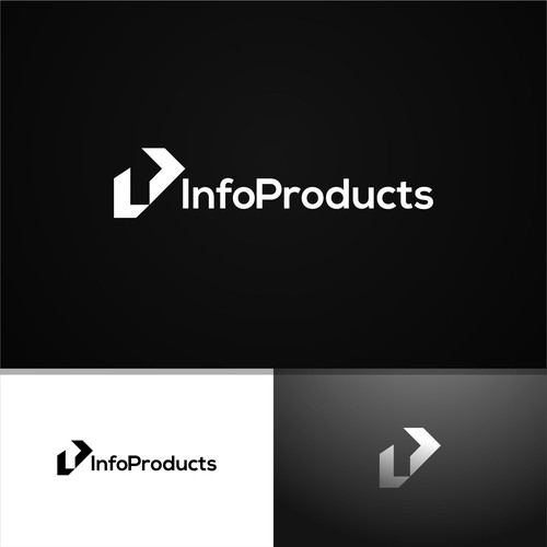 InfoProducts.com - Logo & Branding Design by lrasyid88