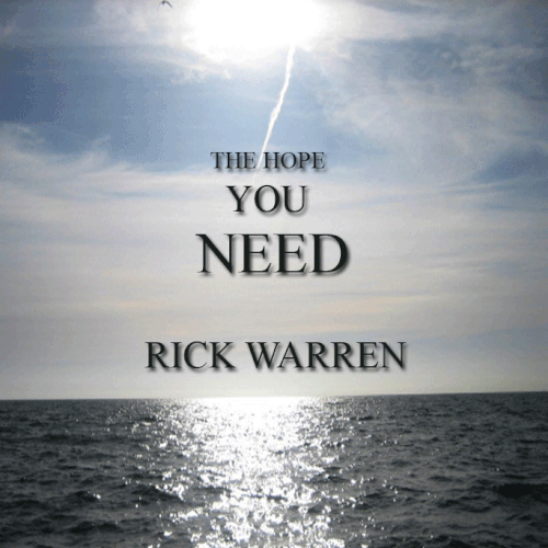 Design Rick Warren's New Book Cover Ontwerp door Peesapati Chari