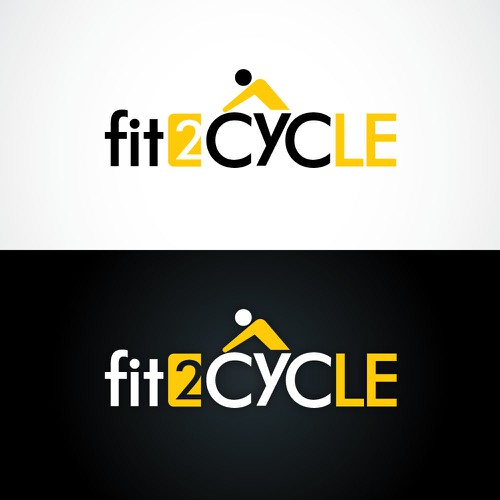 logo for Fit2Cycle デザイン by Gary Liston