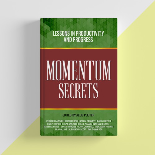 Create a cover for a book about Lessons in Productivity and Progress Design by ShahbazQamar