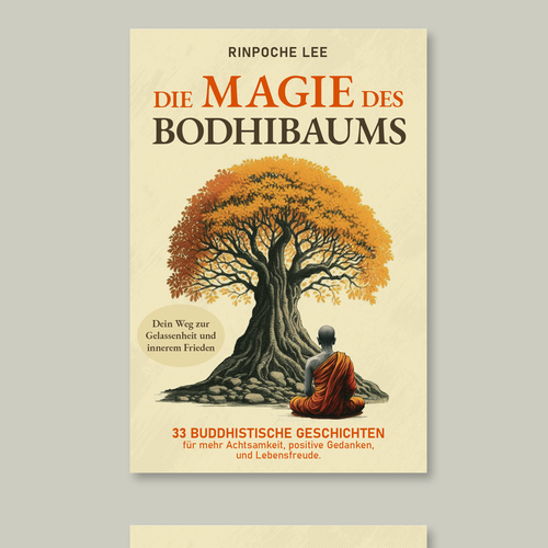 Design an appealing cover about Buddhist stories Design by Radmilica