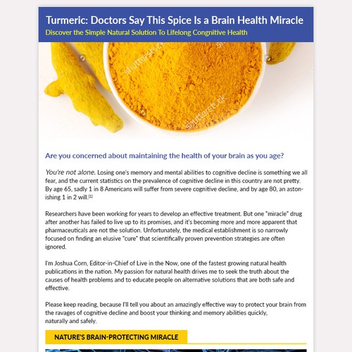 Create a more visual appealing content heavy promotional email Design by thecreatv