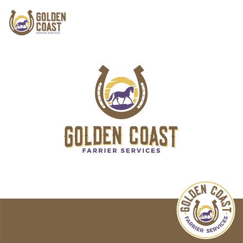 Golden Coast Farrier Services Design by Sava M- S Design