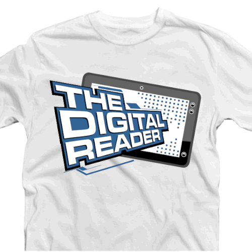 Create the next t-shirt design for The Digital Reader Diseño de 2ndfloorharry