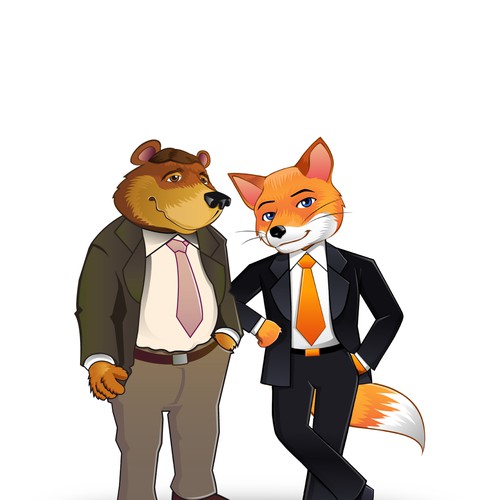Design by Stephn titled "EZ 1 Bear Character"