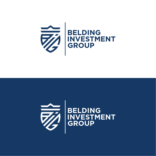 Simple logo w/ shield and letters "BIG" for insurance group Design by Velice