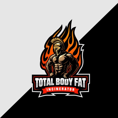 Design a custom logo to represent the state of Total Body Fat Incineration. Diseño de Orn DESIGN