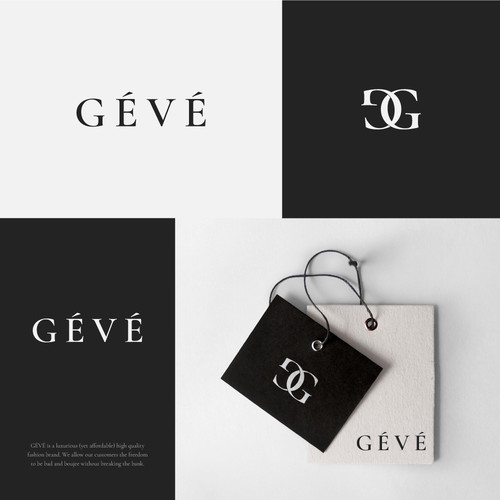 Boujee clean strong modern logo for women's fashion brand-ontwerp door ~Ille~