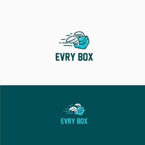Subscription box logo for shipping and brand recognition Design by kautsart