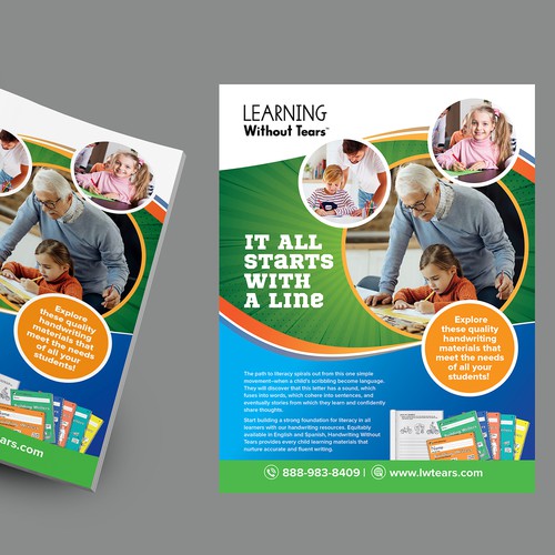 We need a powerful new design to visually represent our new product tagline Design by Create4Design