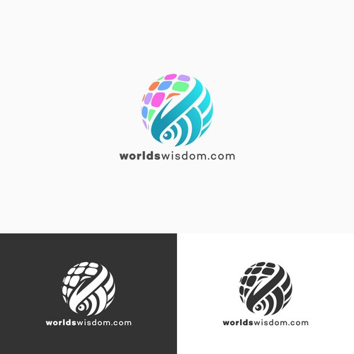 Creating a logo for the WorldsWisdom.com a digital repository of information and wisdom Design von you_gis