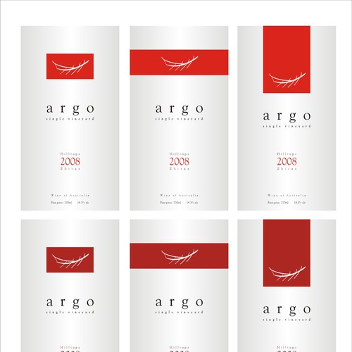 Sophisticated new wine label for premium brand Design von Irinoblouki