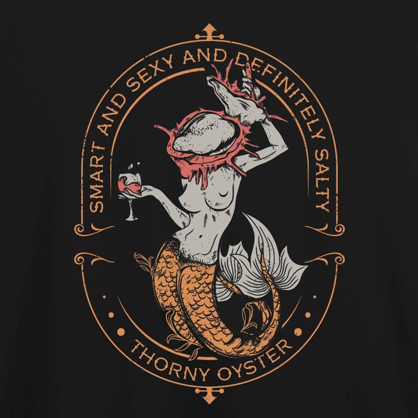 Mermaid with an oyster