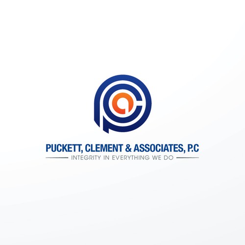 Designers, help me design the brand logo that defines Puckett, Clement & Associates, P.C., CPA's. Design by Blinca