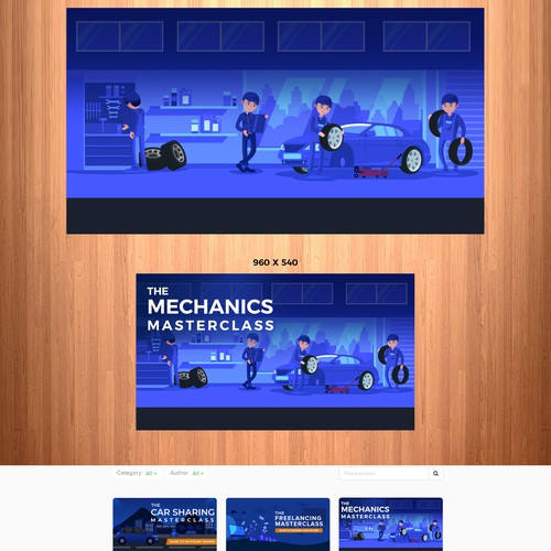 Banner & Thumbnail Needed for Teachable Course Design by creativestardesigner