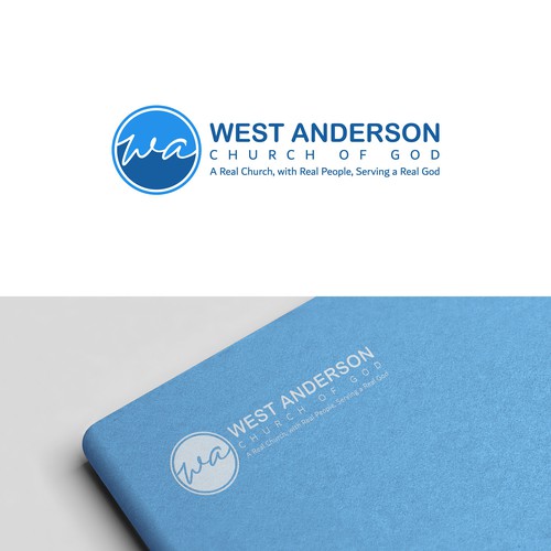 Clean/Modern Logo for our church "West Anderson Church of God" Design por One Line Artist