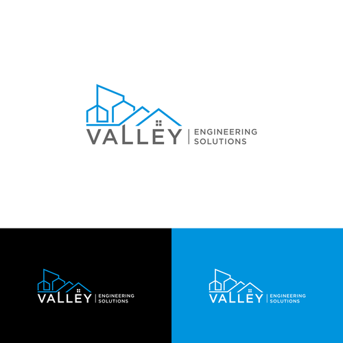 Powerful and Modern Structural Engineering Logo Design by Reinhart®