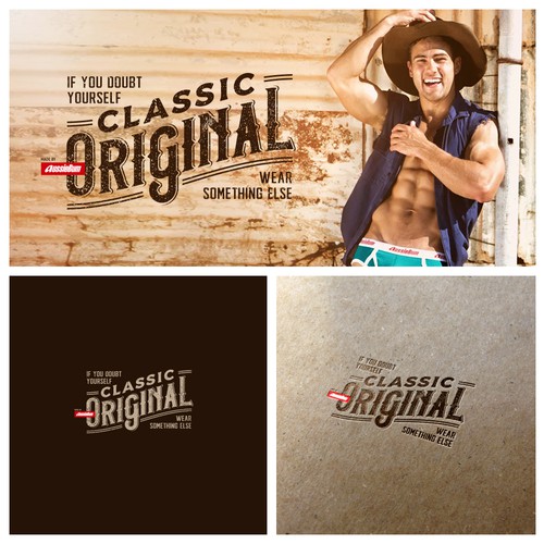 Design the logo for aussieBum's No1 Underwear range; Original Classic Design by Shorttox™