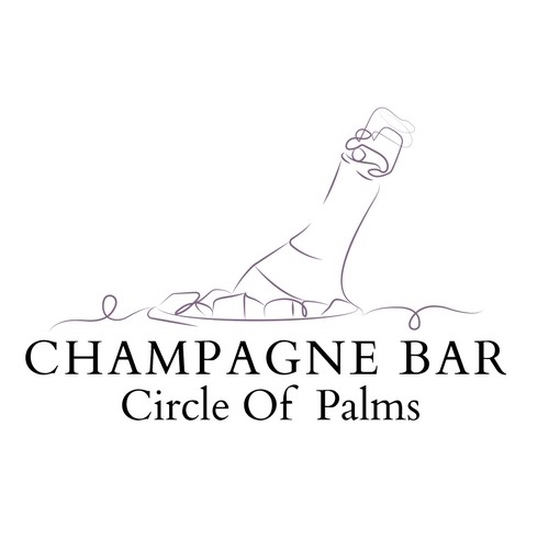 Luxury and modern Champagne Bar logo Design von kusi_design