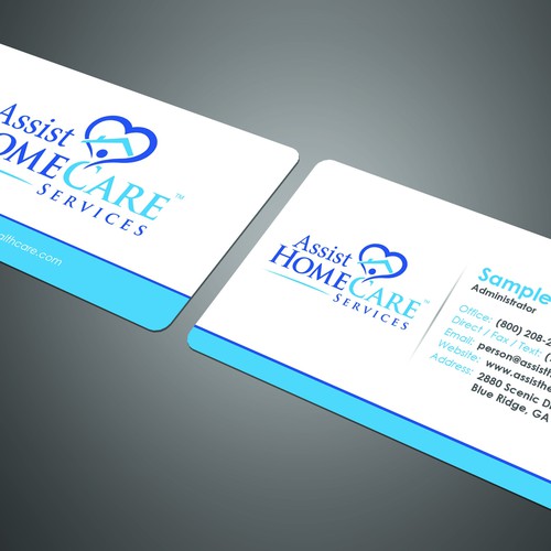 Business Card for Home Health Agency Business card contest