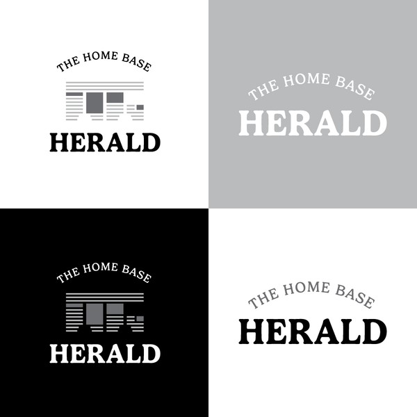 Design by Clapham Creative titled "Home Base Herald"