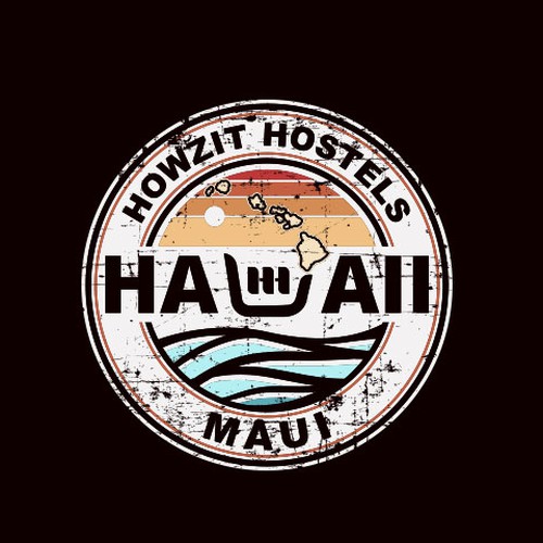 Maui - Hawaii Hostel looking for retail merch design! Design by mozaikworld