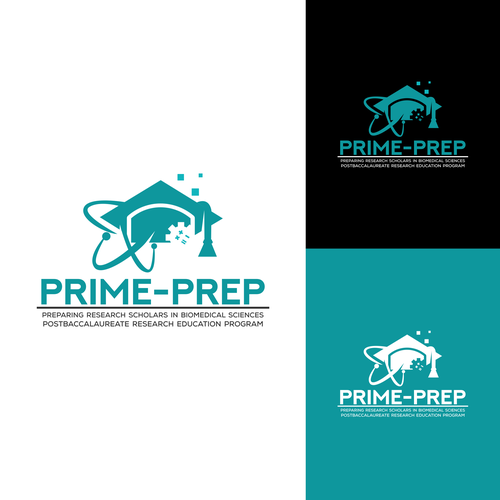 Logo for new research/education 'PREP' prgm 4 talented young scientists from diverse backgrounds-ontwerp door rzaltf