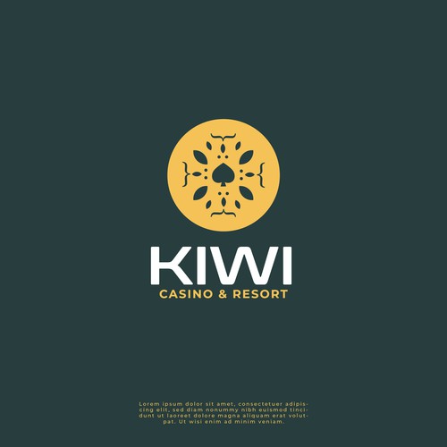 "Design a logo for a fictional casino/hotel for a group of old college friends" Design von kevincollazo