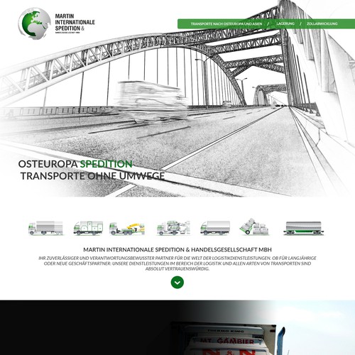 Landing page design contest entry by Gianluca Cosetta