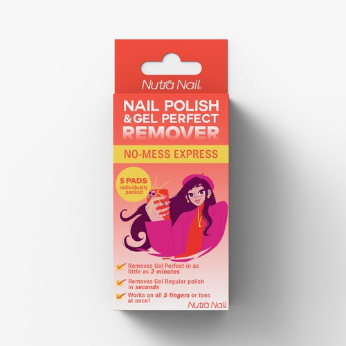 Nutra Nail Gel Remover Design by Virginia's Dolls
