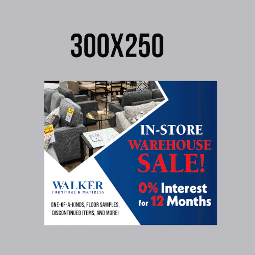 Banner ad contest entry by Graphics House