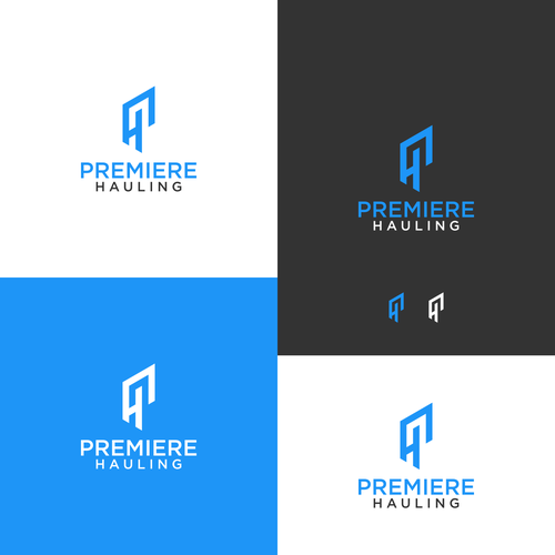 Premiere Hauling Logo Design Design by *clara