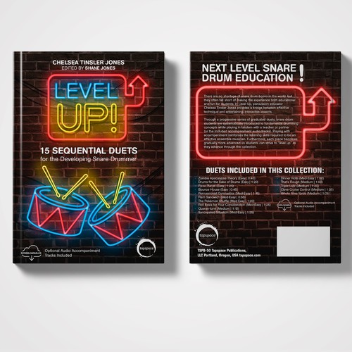 Level Up! book cover Design by LAGO