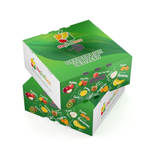 Professional Design for Cardboard Fruit Box Packaging Design by CUPEDIUM