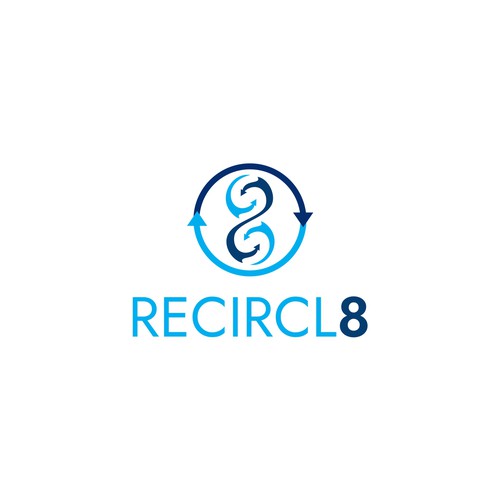 Recycling Company Logo Design Design by Rhibas