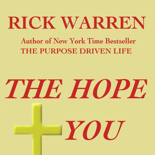 Design Rick Warren's New Book Cover Design by Grammy