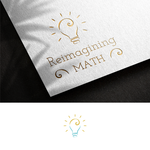 Reimagining Math Logo Design Design by Catarina Terra