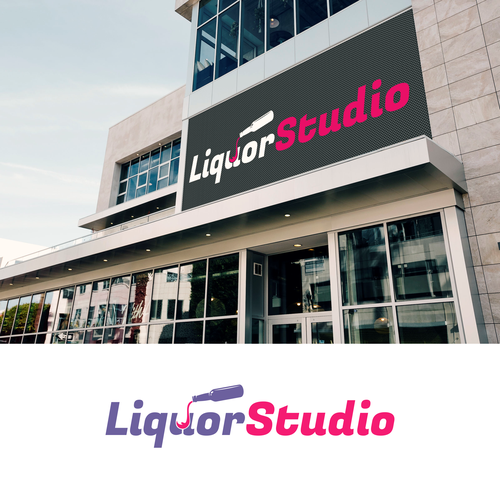 Liquor Studio -  Liquor Retail store Brand -  Upscale retail store Design by Beauty Studio