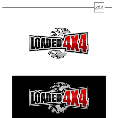 Create a logo for Loaded 4X4 Design by UCILdesigns